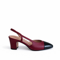 material:cuir|color:bordeaux & noir