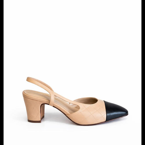 material:matelassé|color:beige & noir