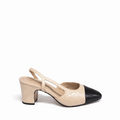 material:matelassé|color:beige & noir