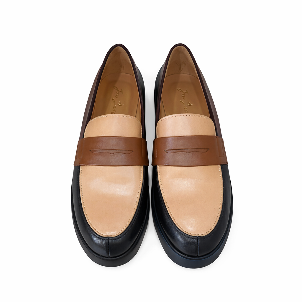 material:cuir|color:marron & beige & camel