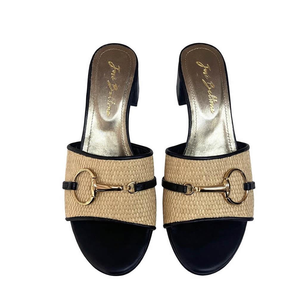 material:raphia|color:beige & noir