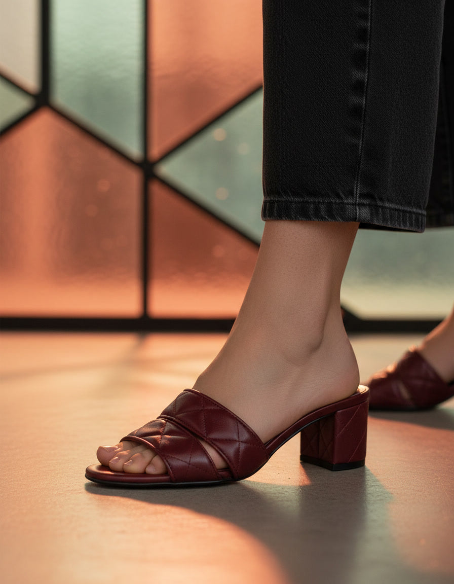 material:matelassé|color:bordeaux